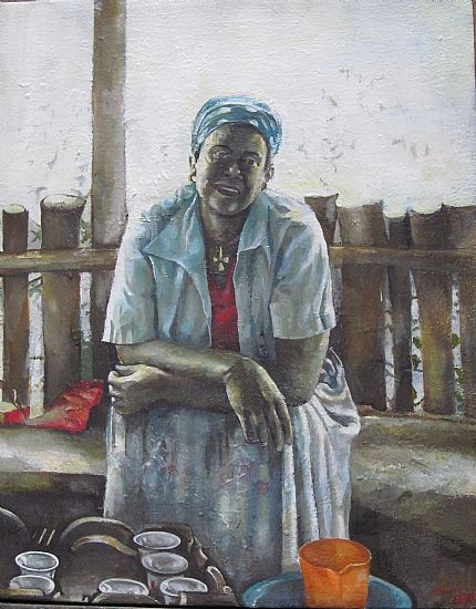 Maggie Wright - Coffee Maker, Blue Nile Falls